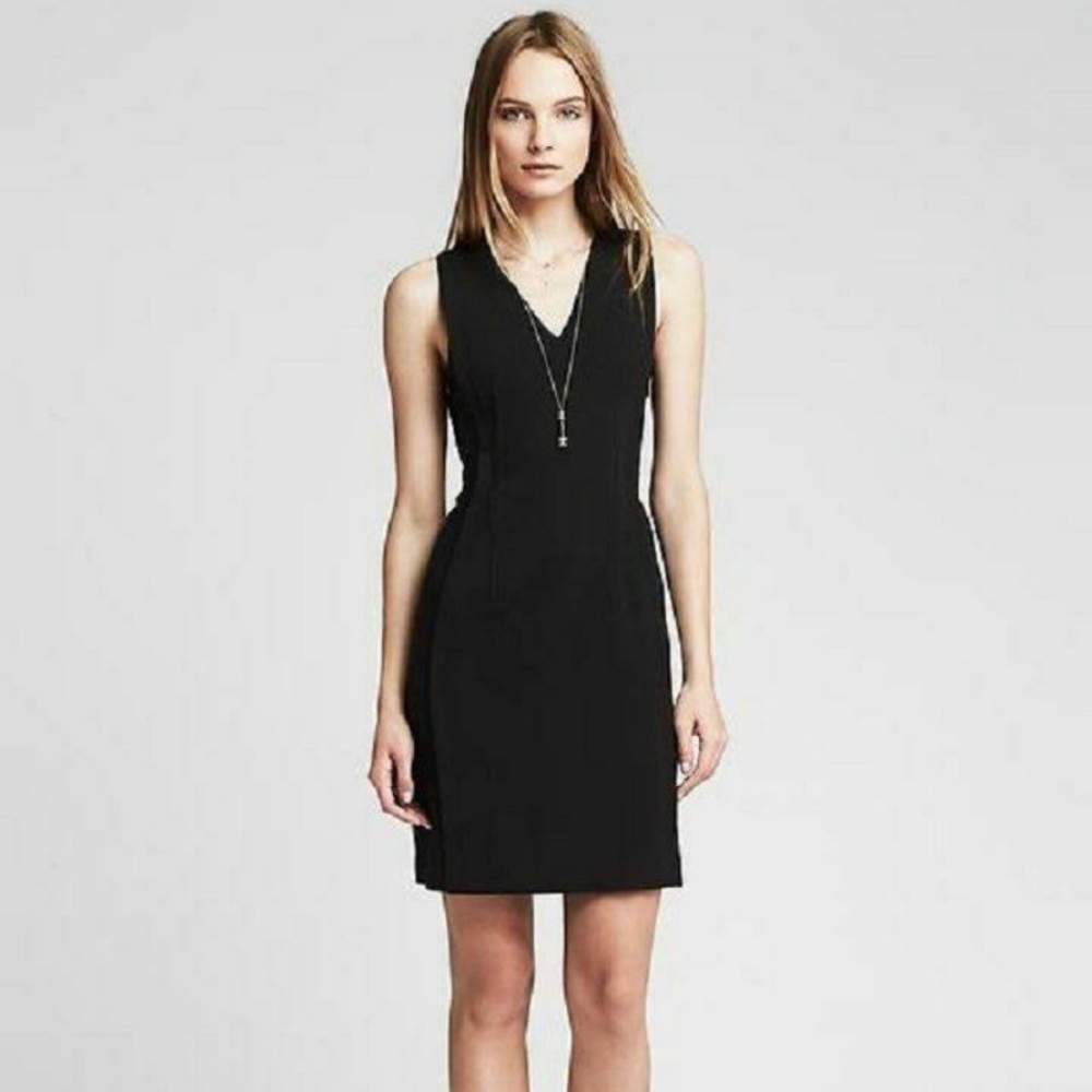 Banana Republic V-Neck Sheath Dress